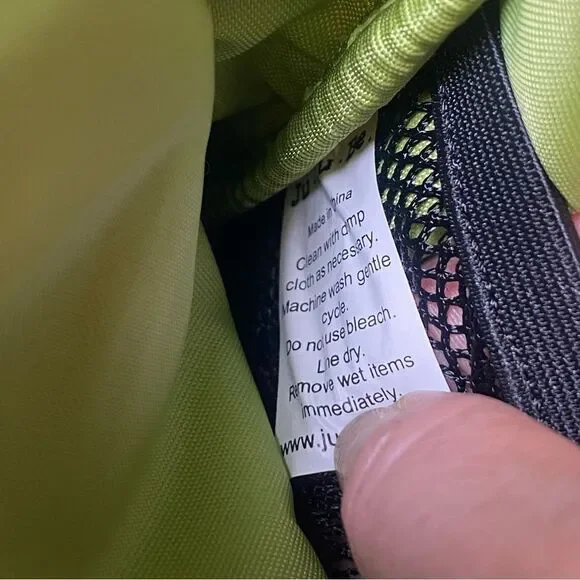 Ju Ju Be Diaper Bag Green Blue Brown Paisley Floral Design - Picture 4 of 15